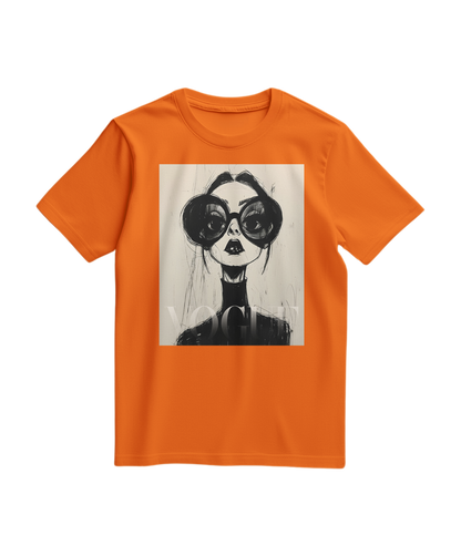 T-shirt Ink Muse Portrait