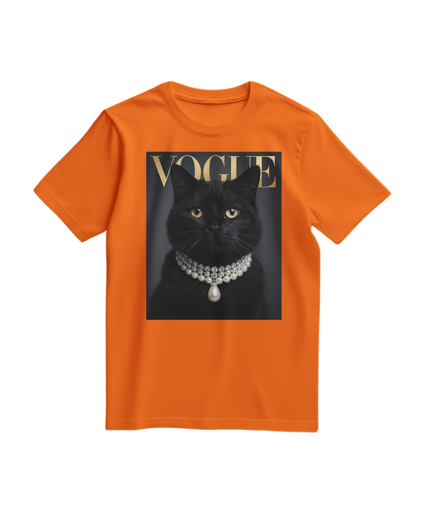 T-shirt Black Cat V