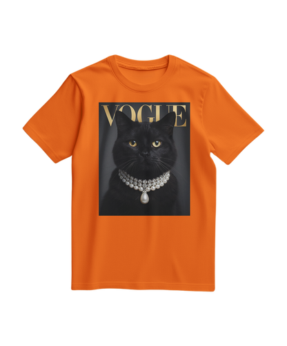 T-shirt Black Cat V