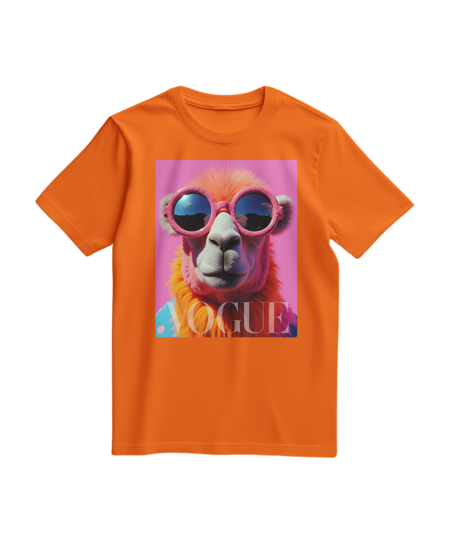 T-shirt Pink Camel Icon