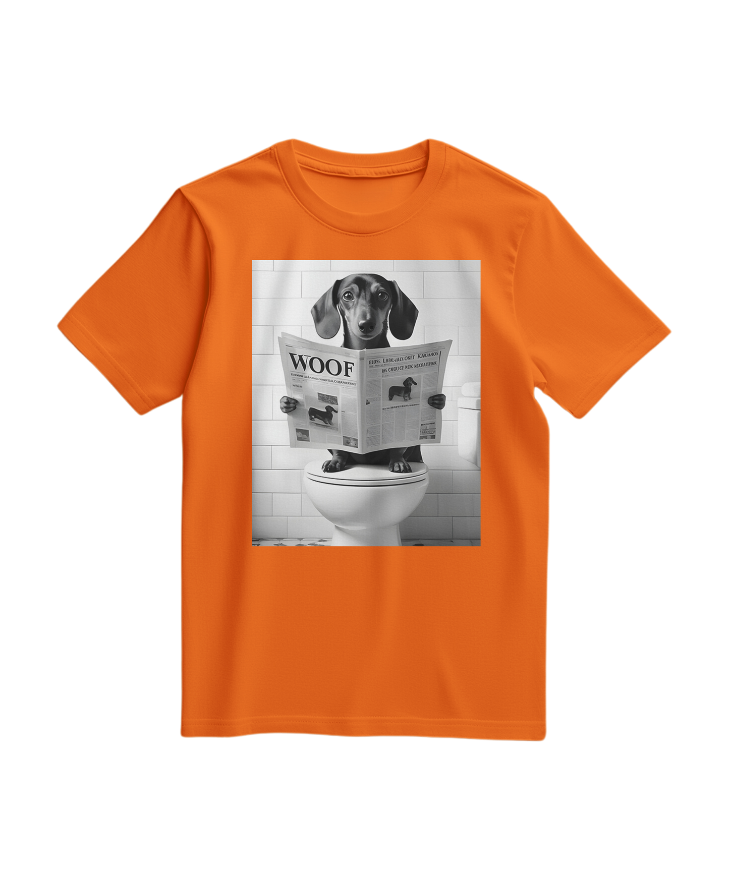 T-shirt WOOF Gazette Reader