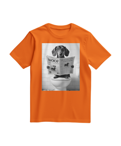 T-shirt WOOF Gazette Reader