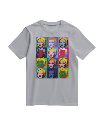 T-shirt Marilyn Grid Colors