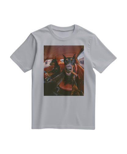 T-shirt Smoking Paws