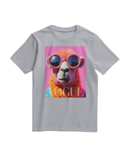 T-shirt Pink Camel Icon