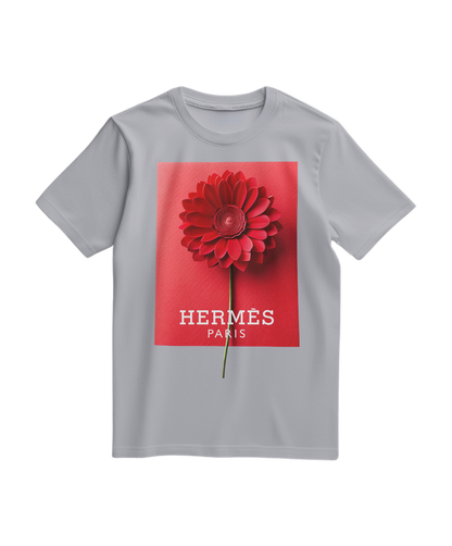 T-shirt Red Bloom Paris