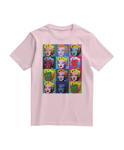 T-shirt Marilyn Grid Colors