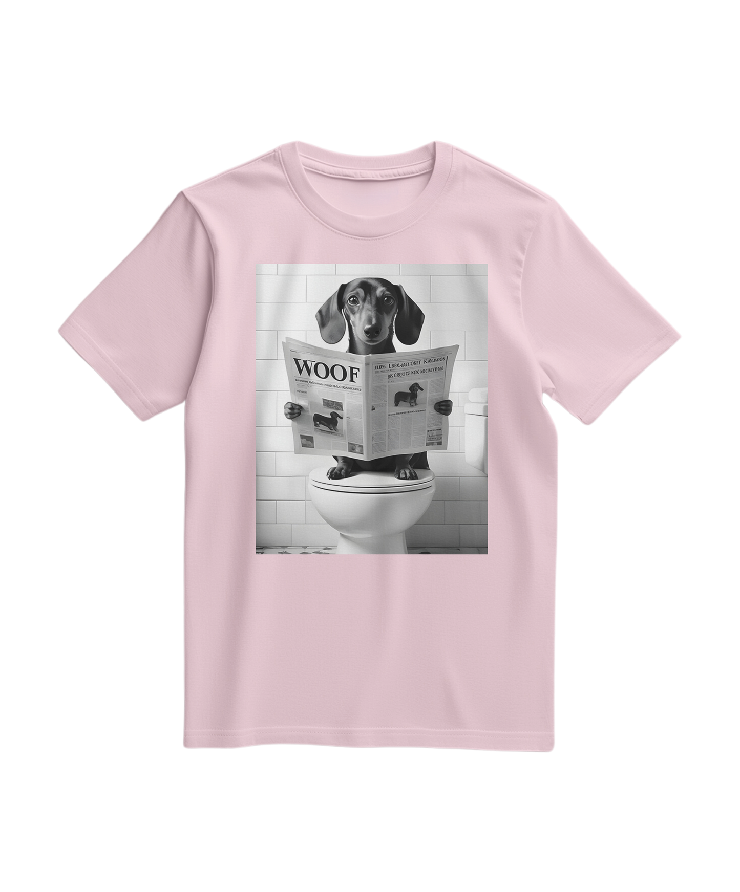 T-shirt WOOF Gazette Reader