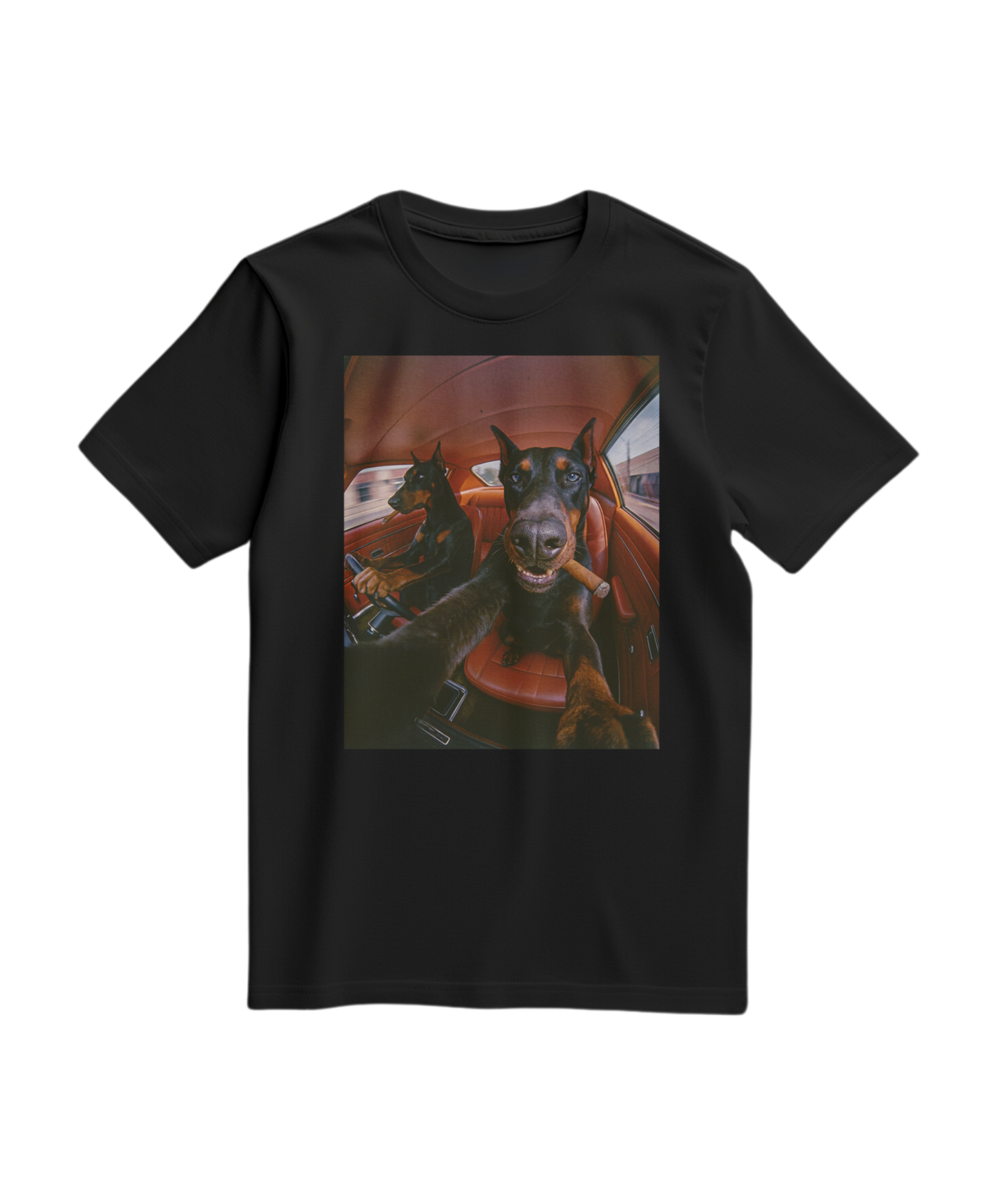 T-shirt Smoking Paws