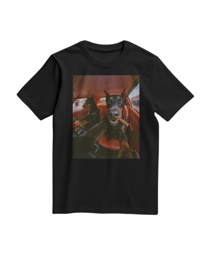 T-shirt Smoking Paws