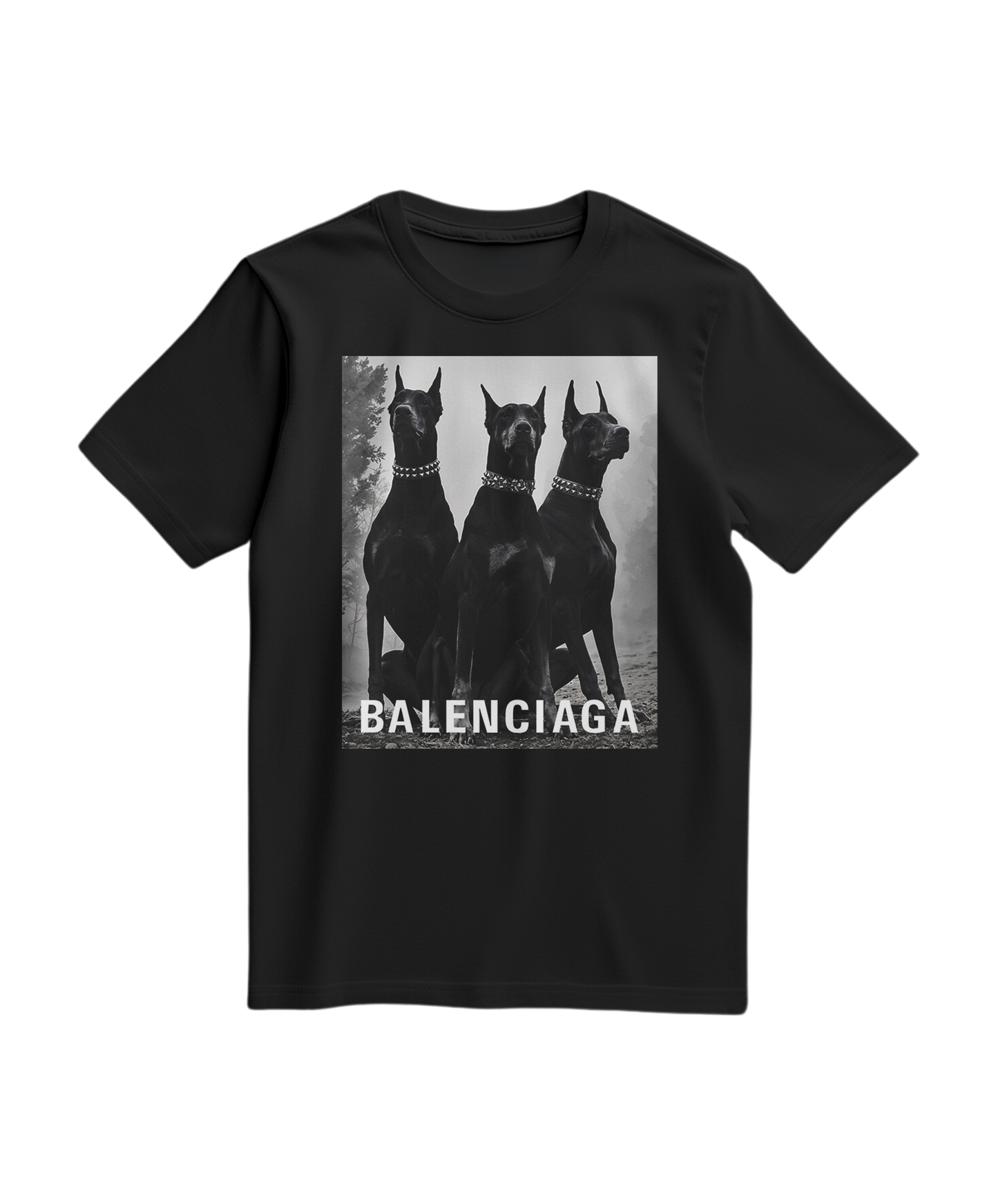 Camiseta Sentinel Vanguard preta da Camalestore, exibe design minimalista com estampa moderna em tecido confortável.
