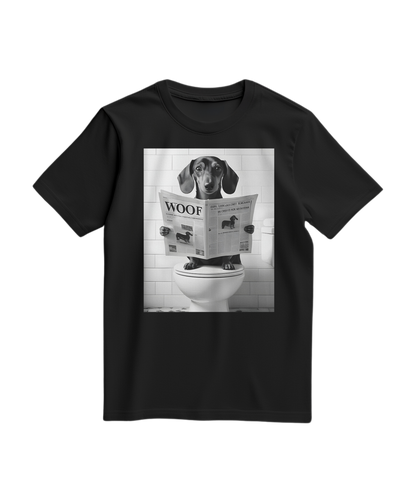 T-shirt WOOF Gazette Reader