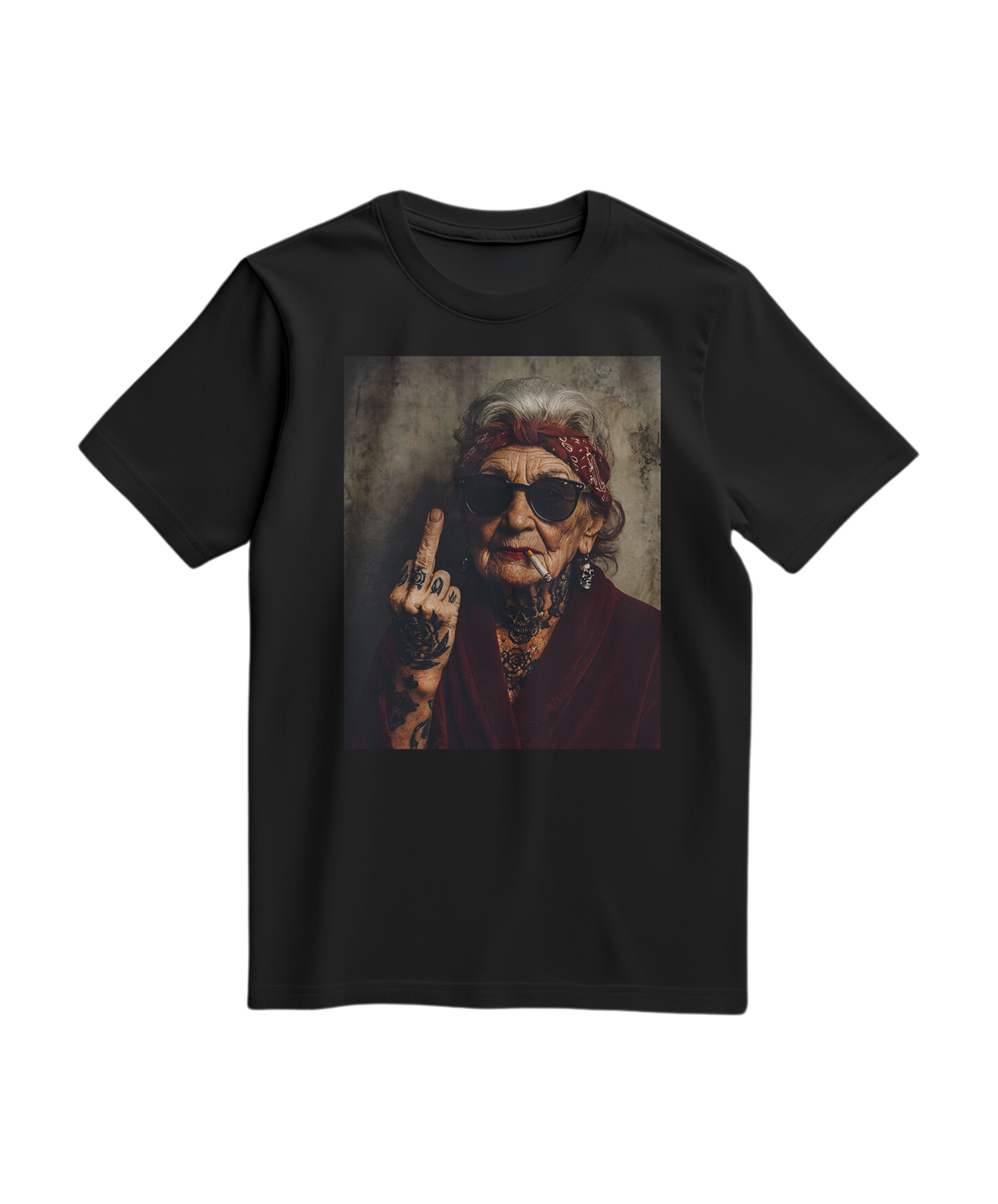 T-shirt Bad Grandma