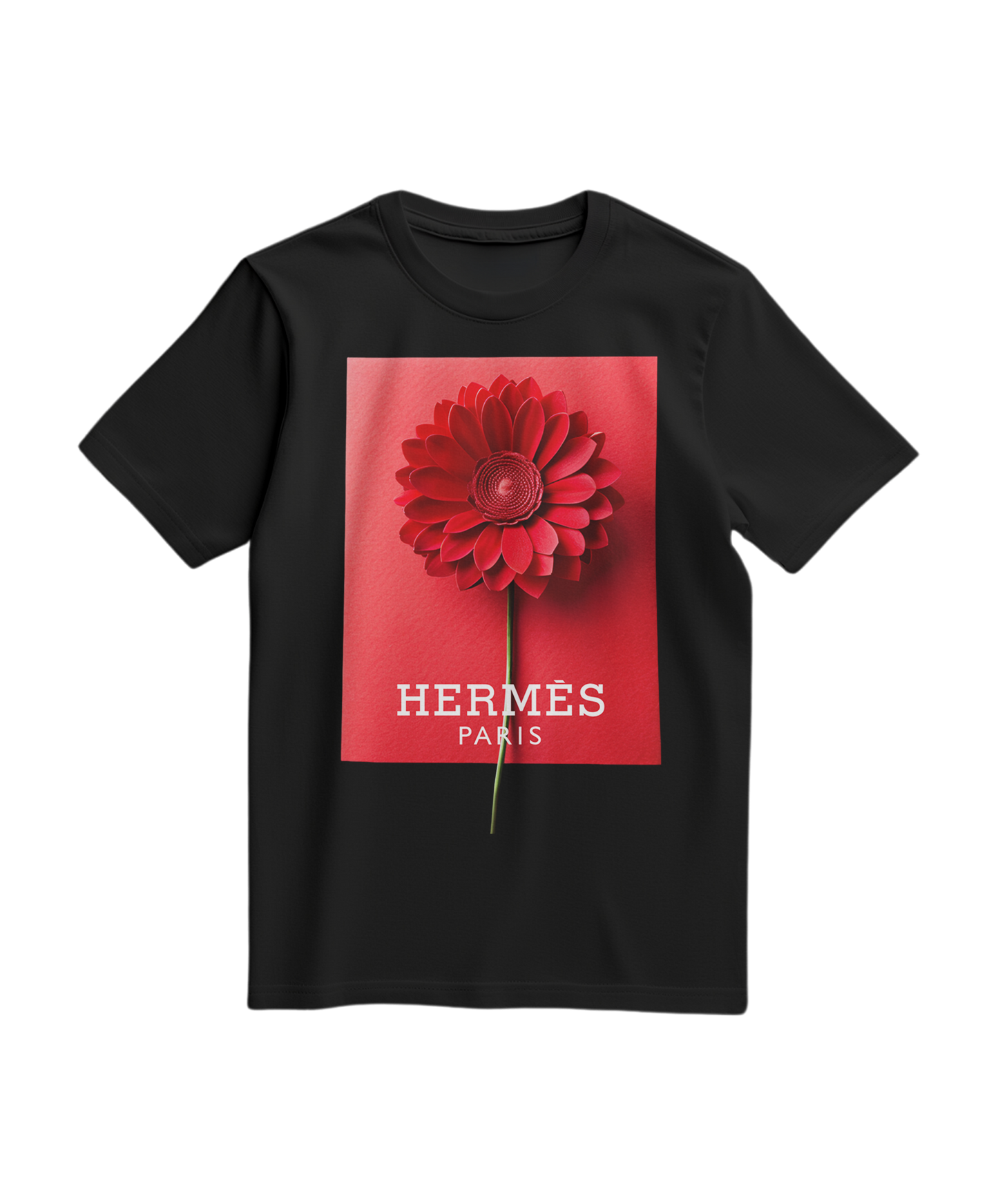 T-shirt Red Bloom Paris