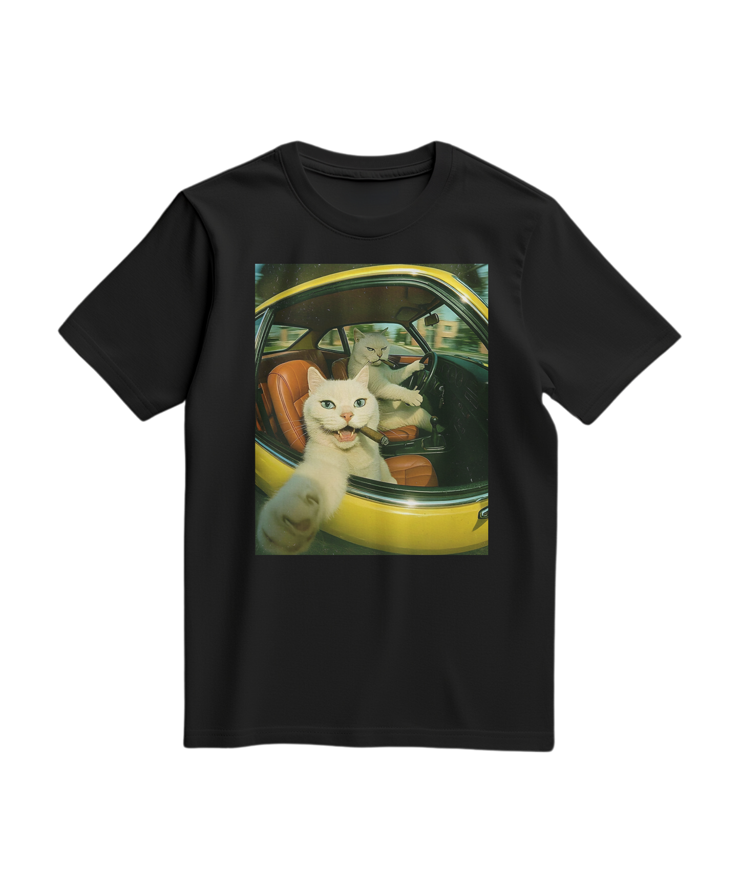 T-shirt Yellow Ride