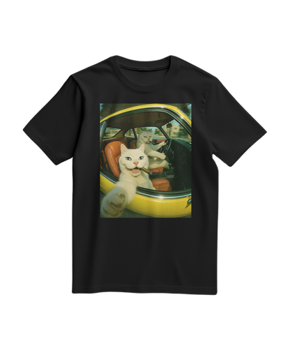 T-shirt Yellow Ride