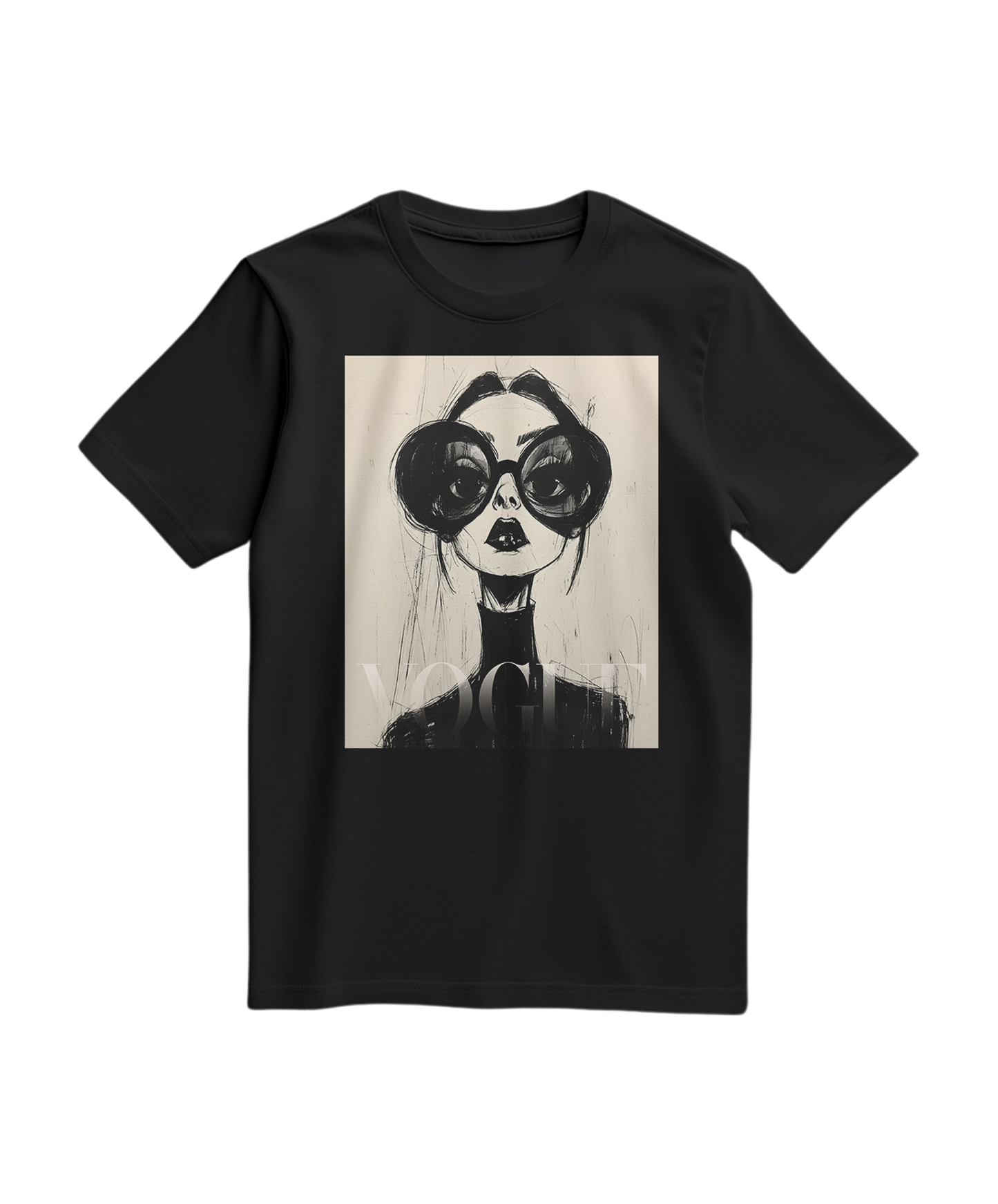 T-shirt Ink Muse Portrait