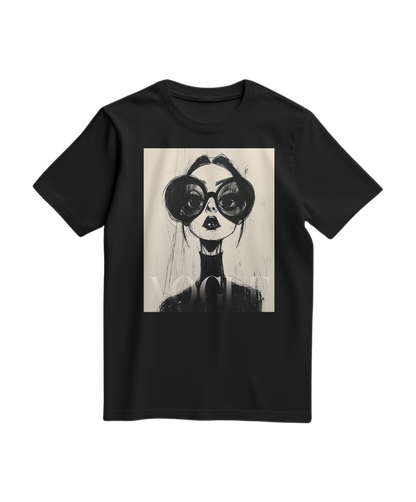 T-shirt Ink Muse Portrait