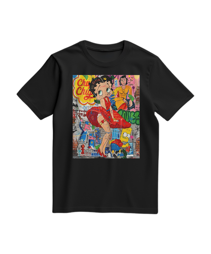 T-shirt Betty Pop Mashup