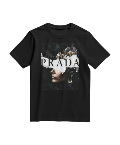 Camalestore T-shirt Shadow Muse preta, camiseta casual de algodão com estampa moderna e design confortável.