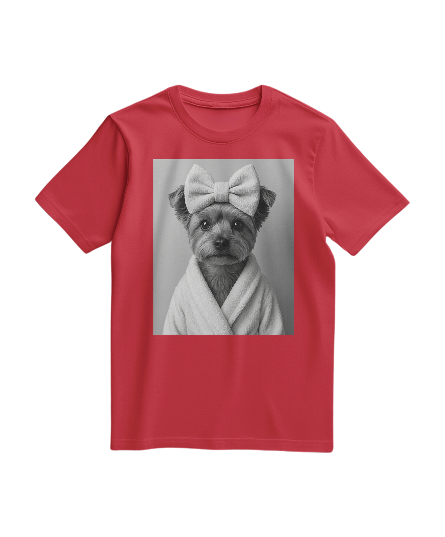 T-shirt Yorkie Spa Day