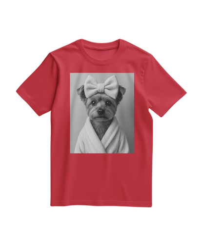 T-shirt Yorkie Spa Day