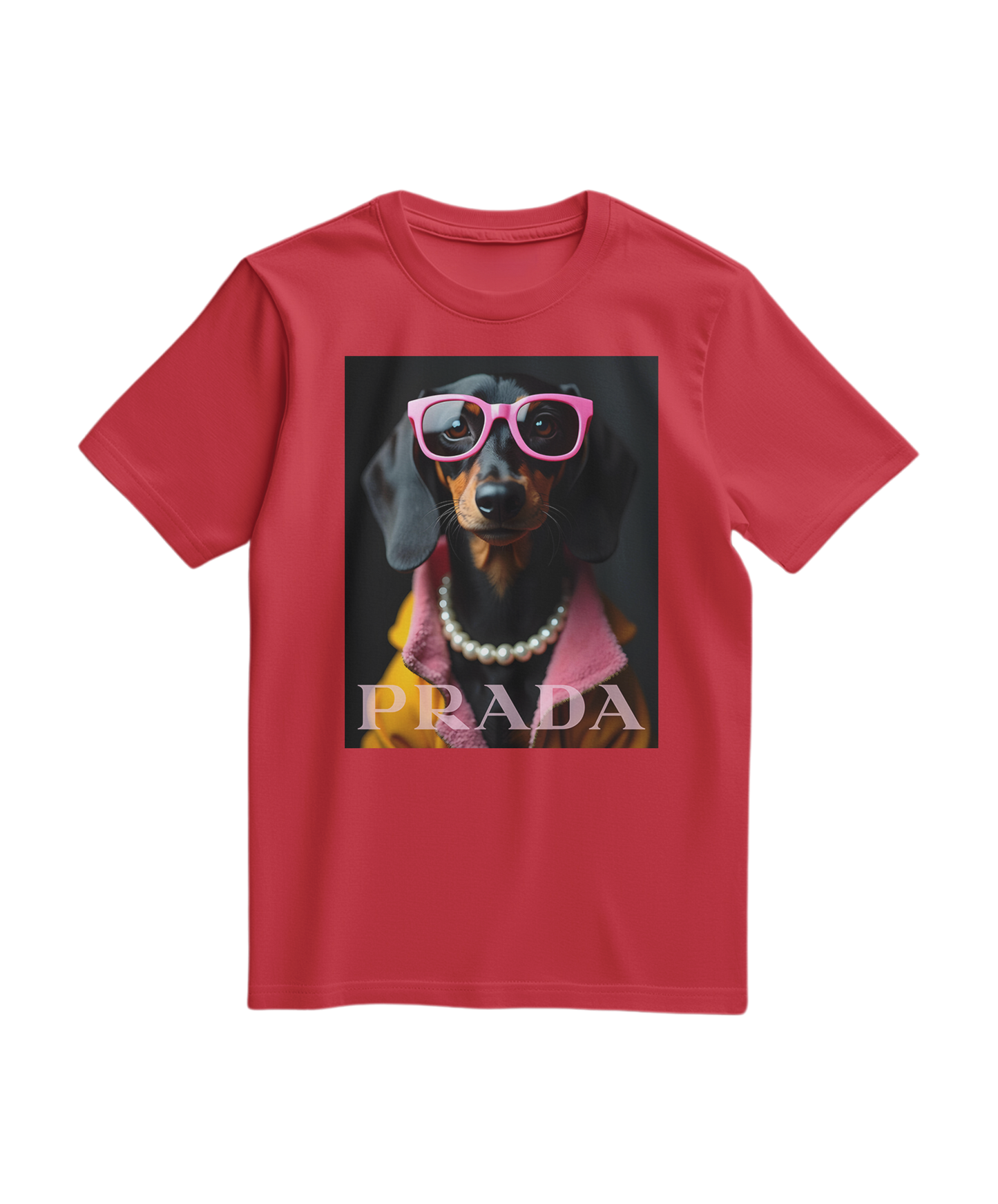 T-shirt Pearl Dachshund