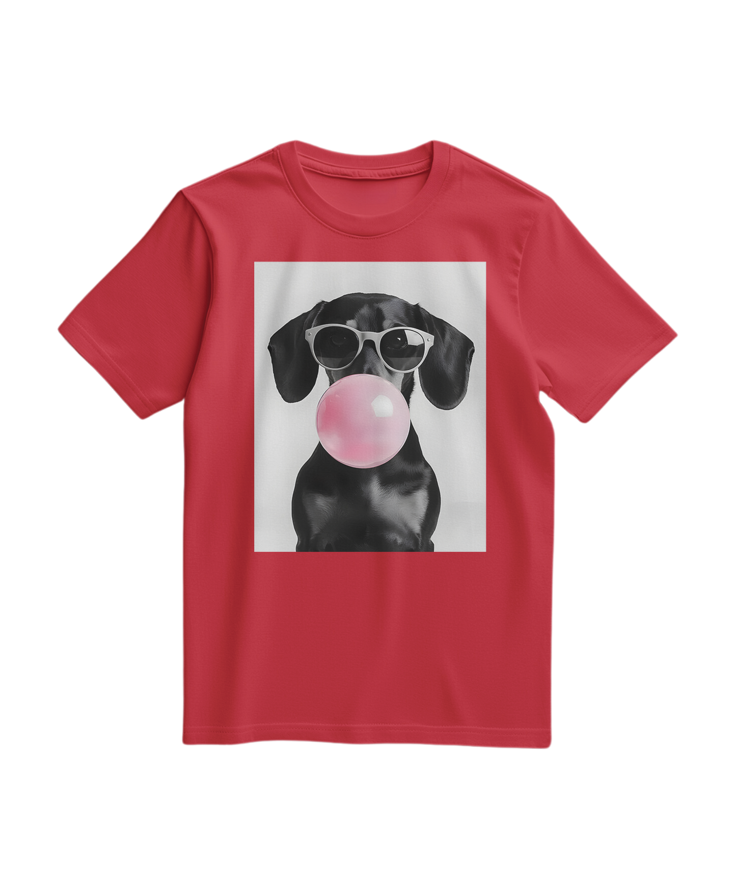 T-shirt Bubblegum Dachshund