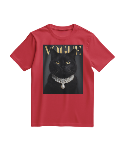 T-shirt Black Cat V