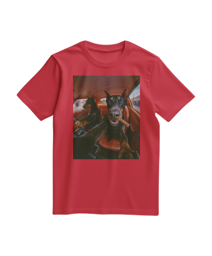 T-shirt Smoking Paws