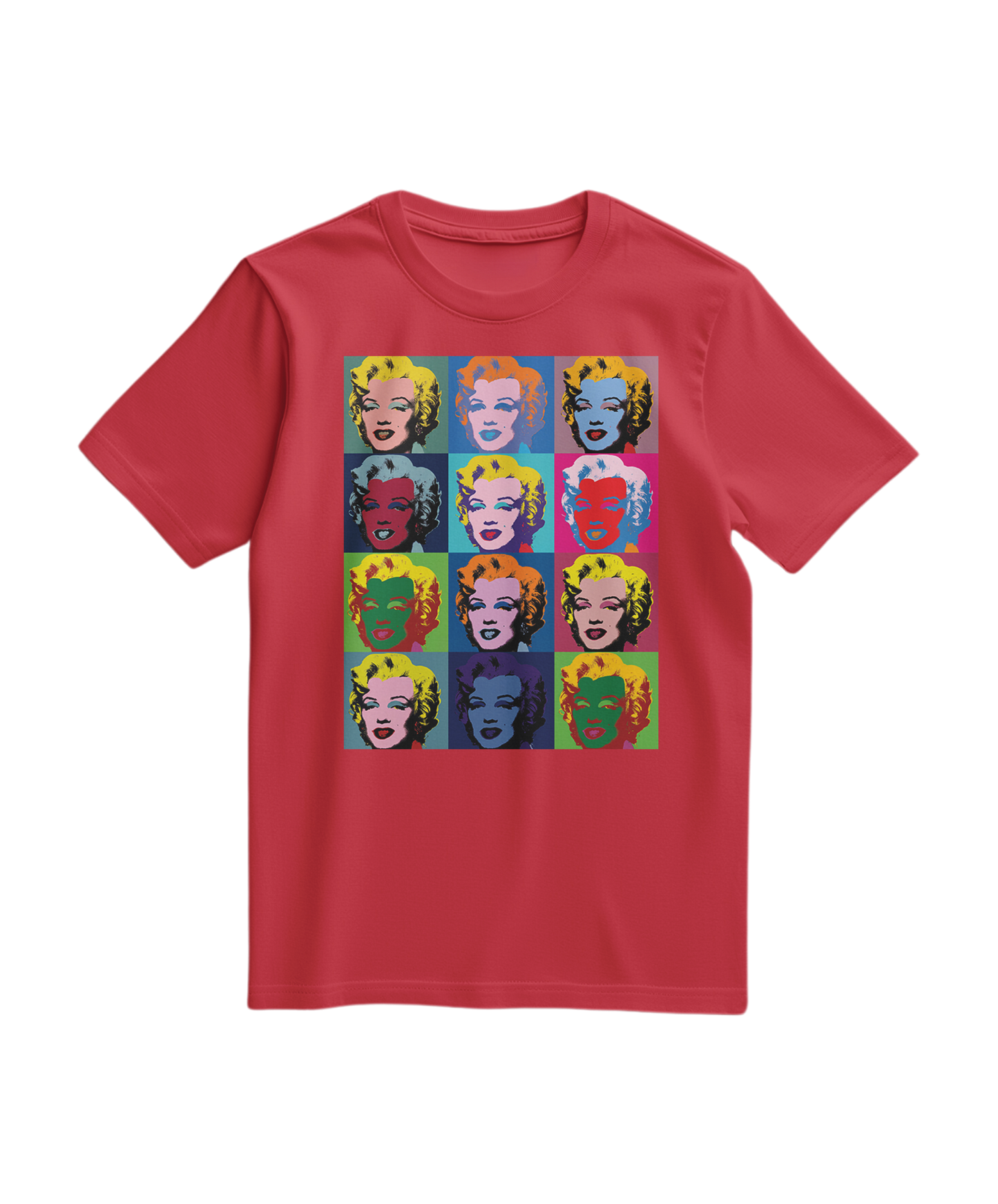 T-shirt Marilyn Grid Colors