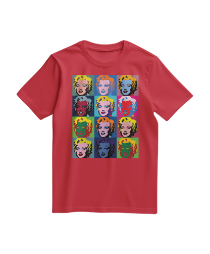 T-shirt Marilyn Grid Colors