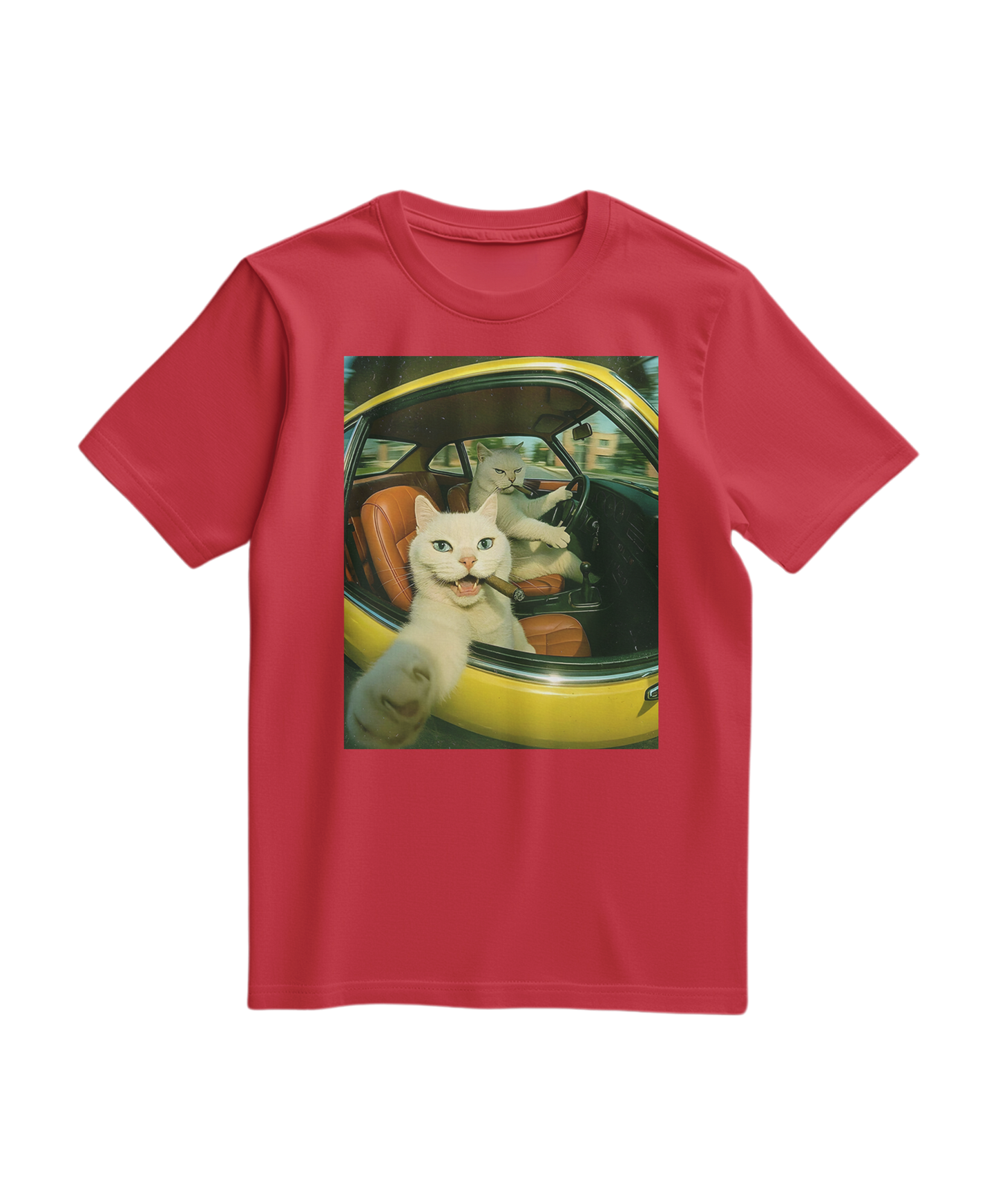 T-shirt Yellow Ride