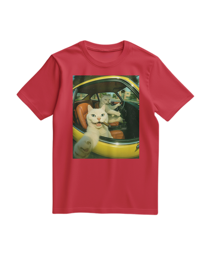 T-shirt Yellow Ride