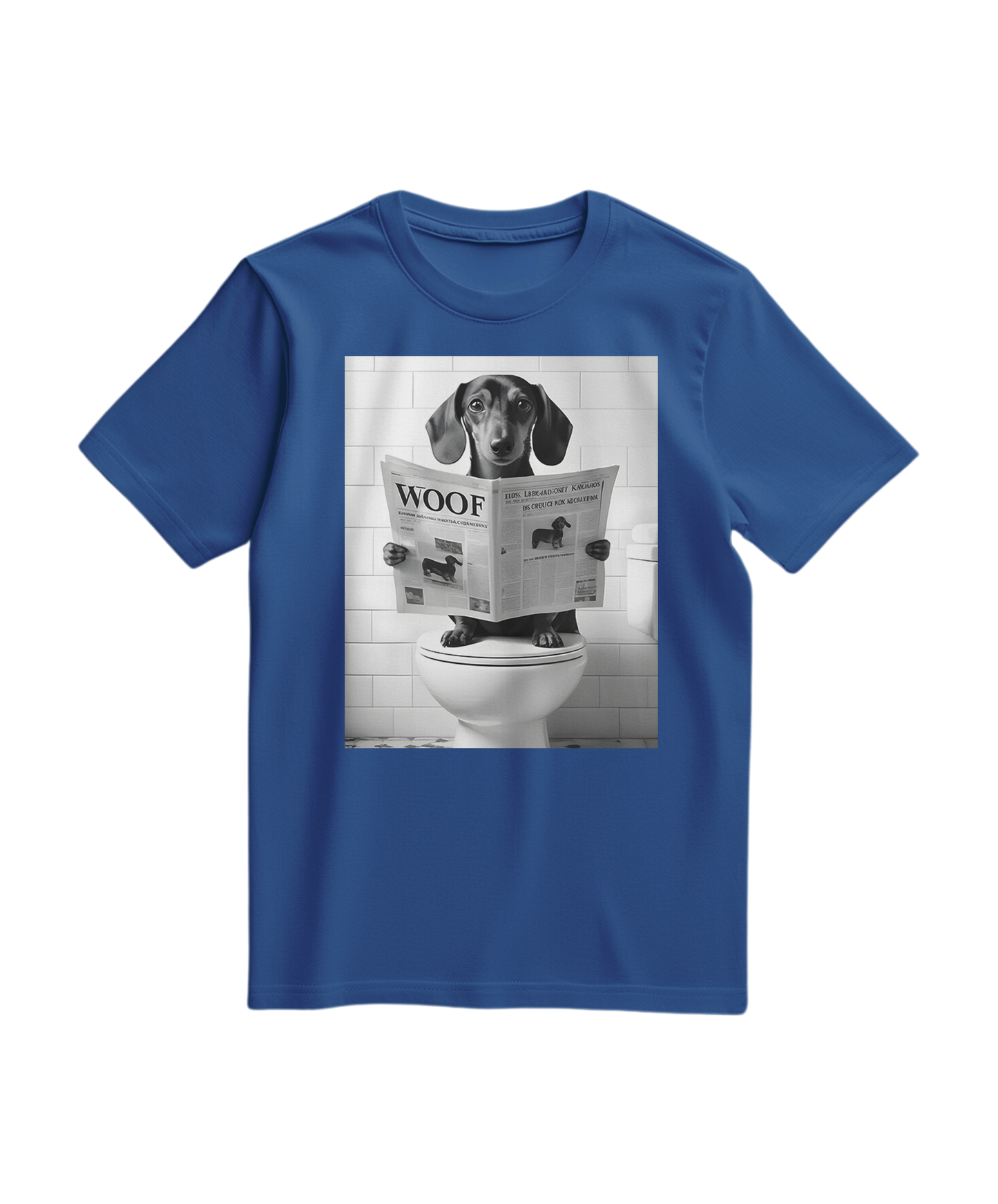 T-shirt WOOF Gazette Reader