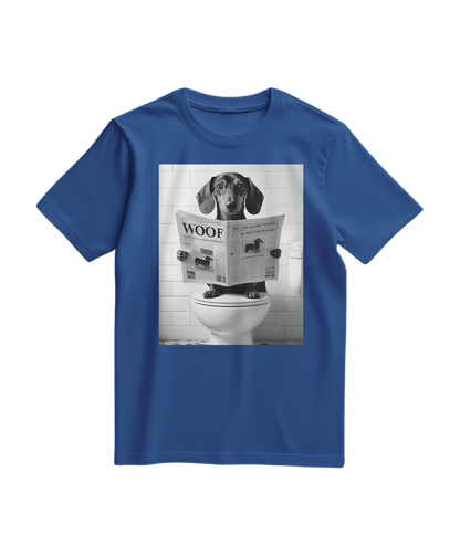 T-shirt WOOF Gazette Reader
