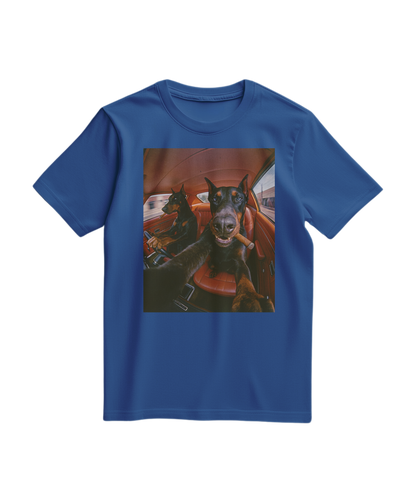 T-shirt Smoking Paws