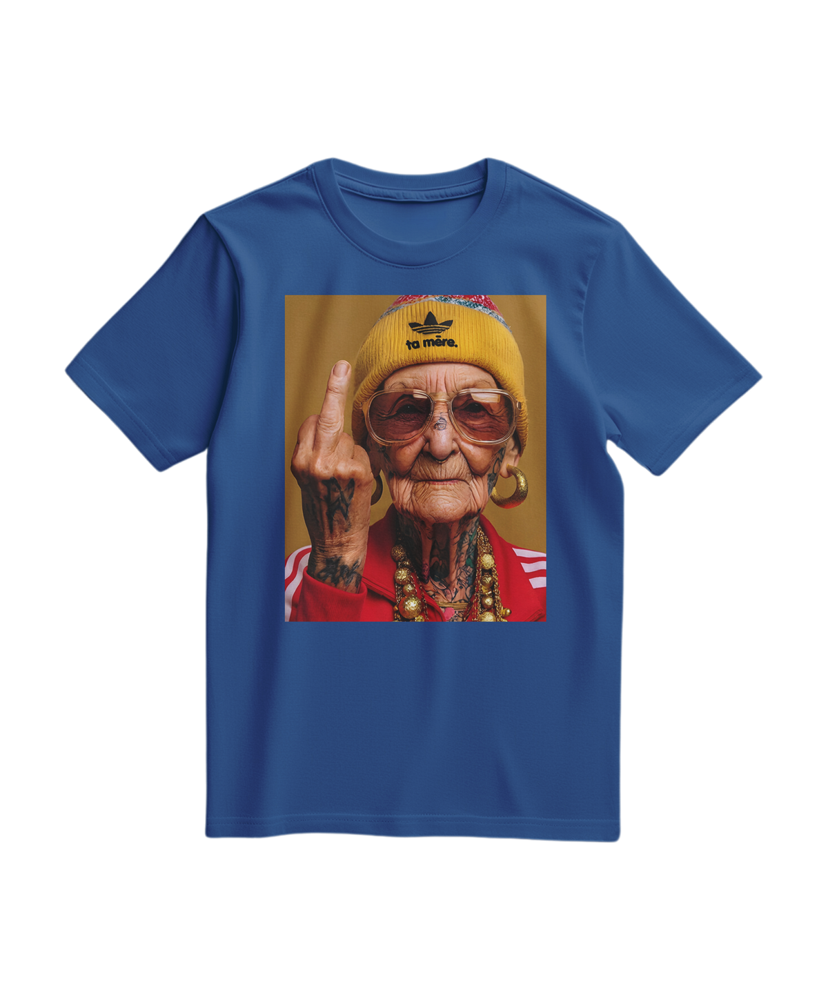 Camiseta azul royal da Camalestore, T-shirt masculina com design clássico e confortável, ideal para uso casual.