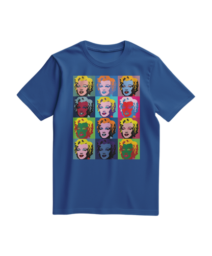 T-shirt Marilyn Grid Colors