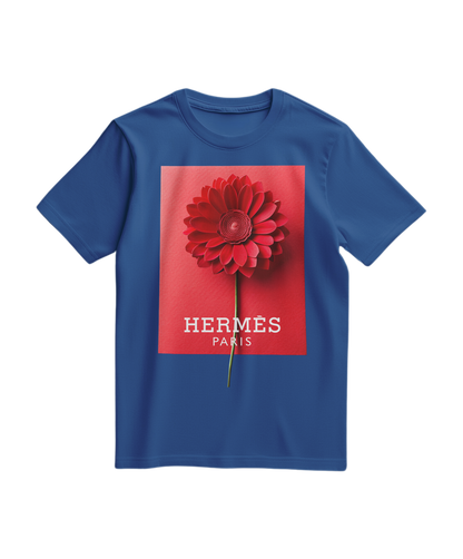 T-shirt Red Bloom Paris