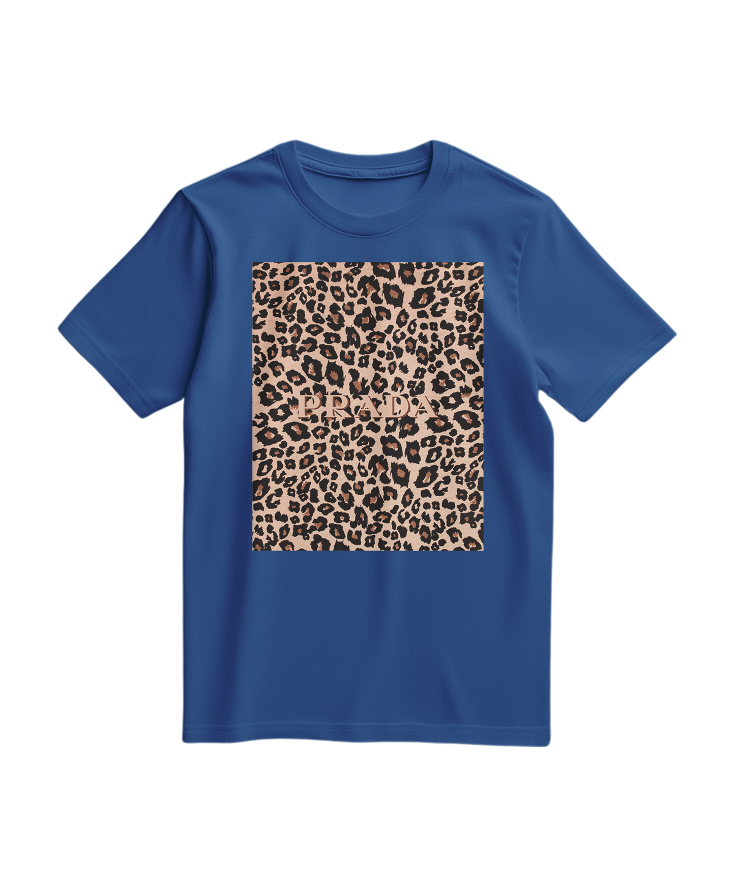 Camalestore blusa T-shirt Leopard Blush com estampa de leopardo em tom blush, tecido confortável e corte casual.