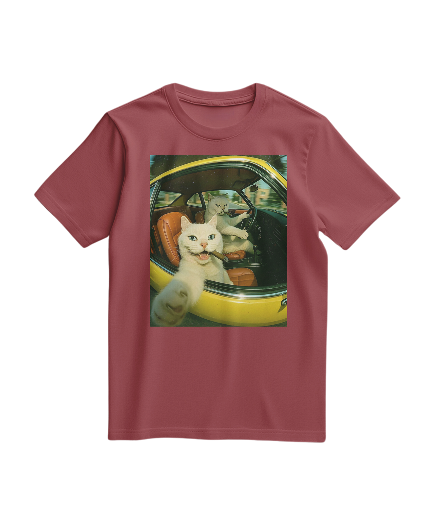 T-shirt Yellow Ride