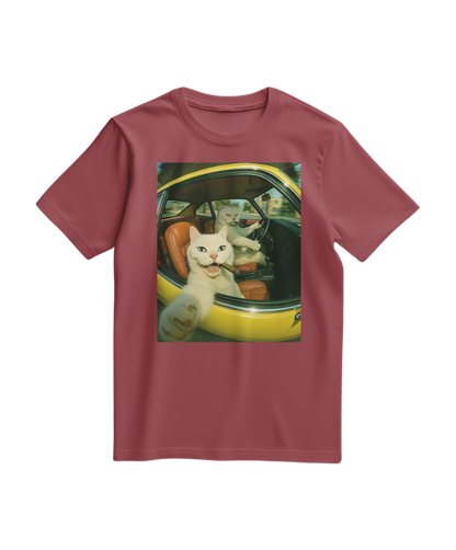 T-shirt Yellow Ride