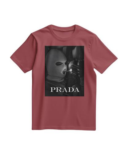 Camalestore T-shirt Urban Rebel em tom terracota, com design moderno e confortável, visível na imagem.