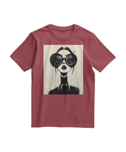 T-shirt Ink Muse Portrait