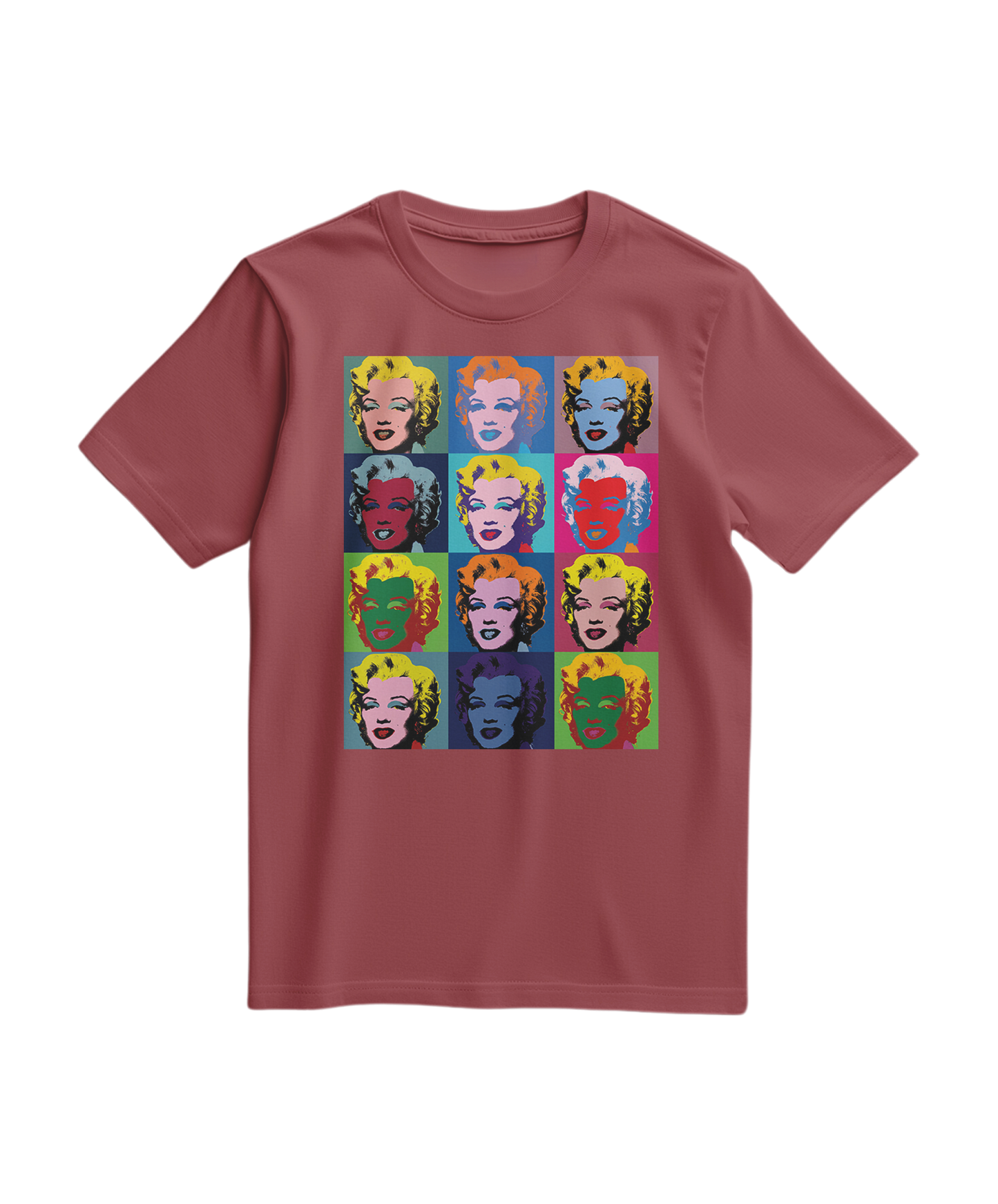 T-shirt Marilyn Grid Colors