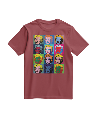 T-shirt Marilyn Grid Colors
