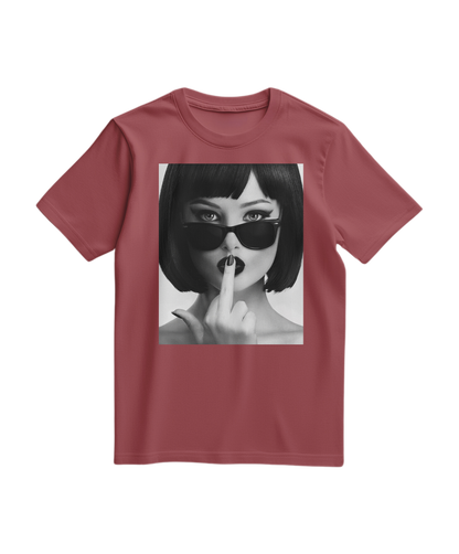 T-shirt Silent Sass Portrait