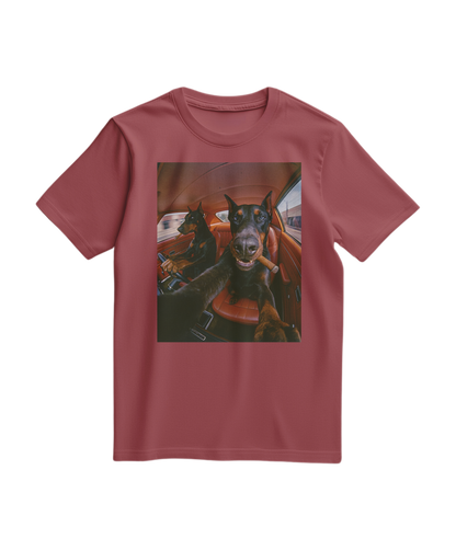 T-shirt Smoking Paws