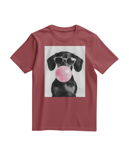 T-shirt Bubblegum Dachshund